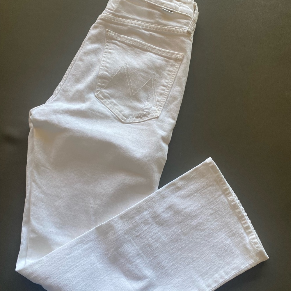 MOTHER Women's Crisp White  Jeans - Picture 10 of 10